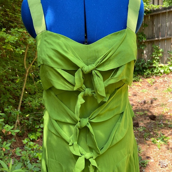Ted Baker Green Knot Style Tank Dress - Picture 2 of 7